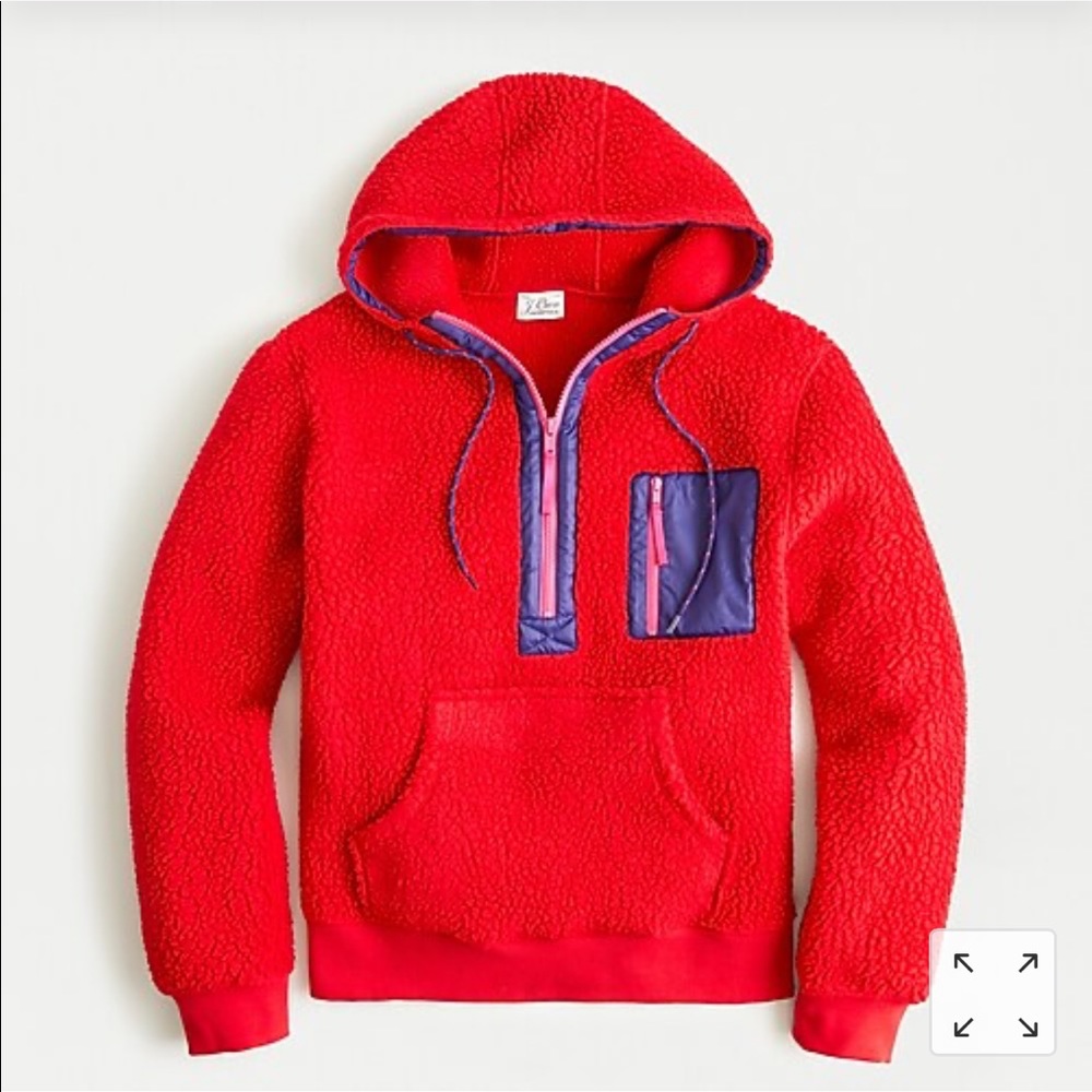 BRAND NEW J Crew Vintage Fleece hoodie